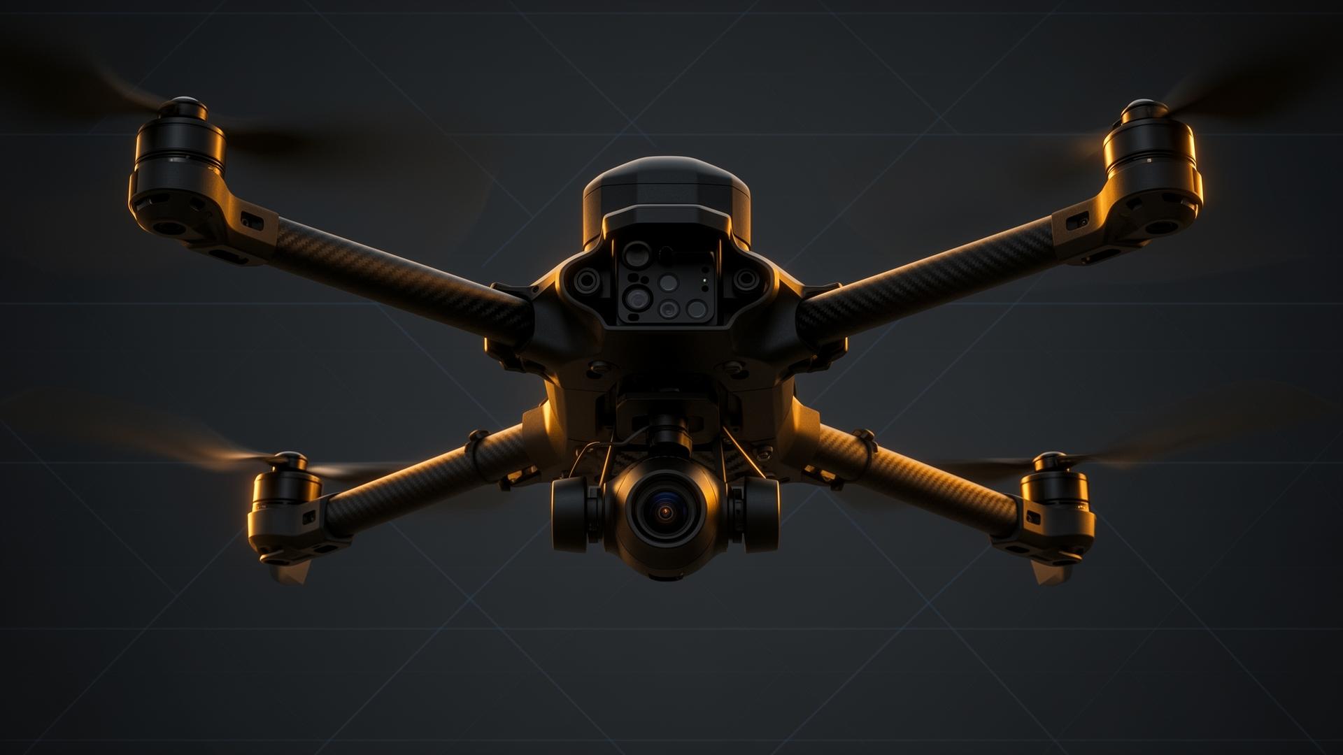 Third-party tactical quadcopter running Mosquito autonomy software